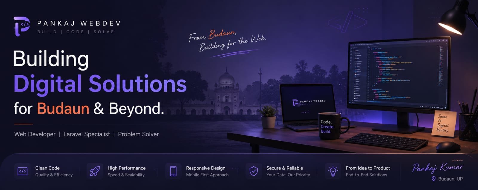 Pankaj WebDev cover